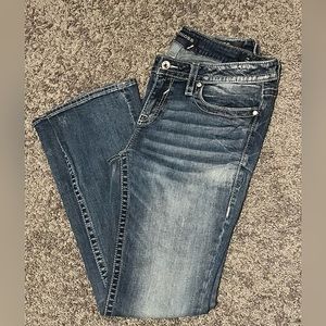 Vigoss Sequin Pocket Boot Cut Heritage fit light denim S10/L32